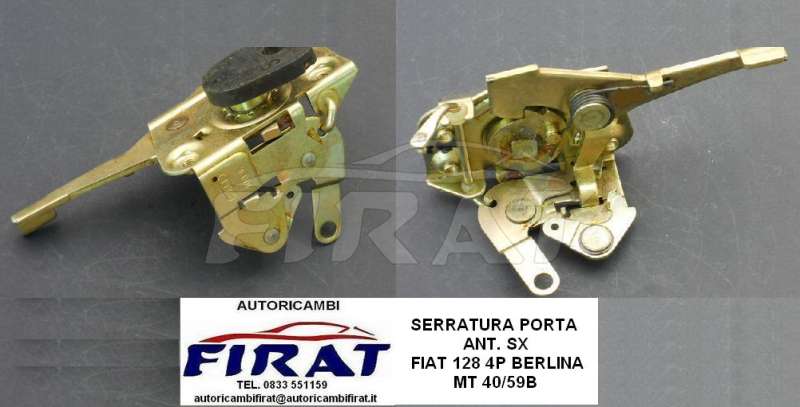 SERRATURA PORTA FIAT 128 ANT.SX 40/59B